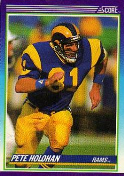 Pete Holohan Los Angeles Rams 1990 Score NFL #179
